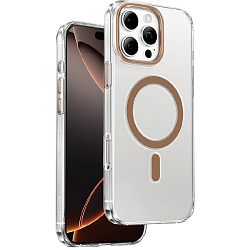 Задняя накладка KEEPHONE AURORA PLUS MAGSAFE CASE для iPhone 16 PRO DESERT