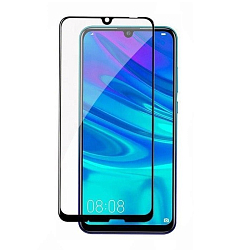 Противоударное стекло 3D NONAME Honor 30 Lite черное в техпаке