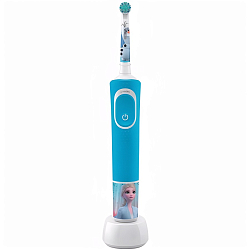 Зубная щетка электрическая ORAL-B Vitality D100 Frozen 2 синий/розовый