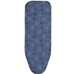 Чехол для гладильной доски HAUSMANN HM-1343-BG, 33/43 х 110/120см, металлизированный, синий