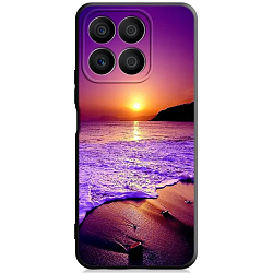 Силиконовый чехол DF для Honor X8a DF hwCase-129 (black) Art138