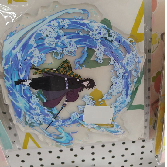 Акриловый стенд (13-15см) 2D Лезвие разрезающее, № 6