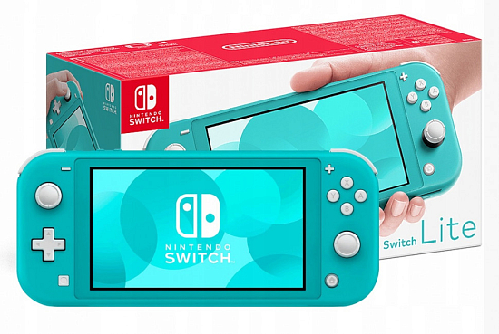 Игровая приставка NINTENDO Switch Lite бирюзовый
