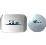 Набор пластин для магнитного держателя FaizFull F03 (круглая; прямоугольная)