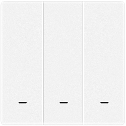 Беспроводной переключатель MOES ZigBee 3-Gang Wireless Switch (ZT-B-EU3)
