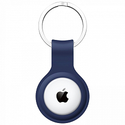 Силиконовый чехол NONAME для Airtag синий