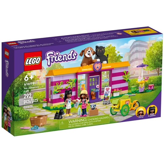 Конструктор LEGO Friends 41699 Кафе-приют для животных