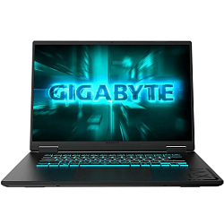 Ноутбук игровой 16" Gigabyte Gaming A16 GA6H (Intel Core i5-13420H/ 16Gb/ SSD 512Gb/ RTX 4050 6Gb/ DOS) (CMHH2KZ893SD) black