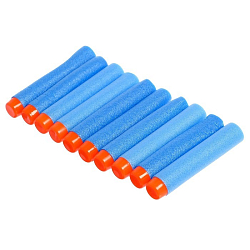 Набор мягких пуль, 10 шт., цвета МИКС 2884565