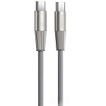 Кабель Type-C <--> Type-C  1.2м REMAX RC-C106, Silver-Gray