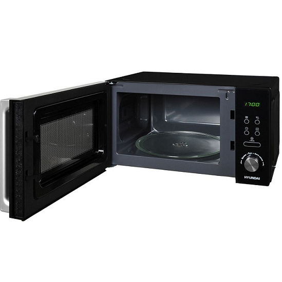 Микроволновая печь HYUNDAI HYM-D3001 черный/хром