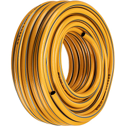 Шланг поливочный армированный 3 слойный "Standard" 1/2", 25м, LUXE// Palisad 67654