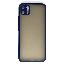 Силиконовый чехол SKIN SHELL для OPPO Realme C11 (Темно-синий)