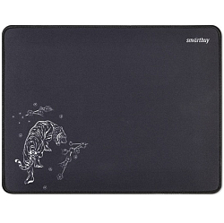 Коврик SMARTBUY Tiger-3, M-size, чёрный, рисунок (360х270х3мм)