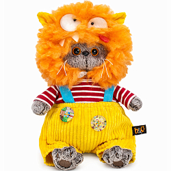 Мягкая игрушка Кот Басик "Монстрик", "Мультсериал" , 19 см (Ksm19-009)