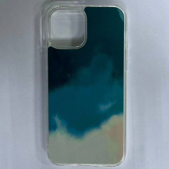 Задняя накладка NONAME для iPhone 12 разводы, прозрачный