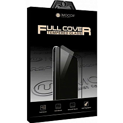 Противоударное стекло 2.5D MOCOLL для iPhone 16 Pro Max черное, приватное