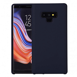 Задняя накладка SILICONE COVER для Xiaomi Redmi 9T темно-синий