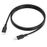 Кабель Lightning <--> Type-C  1.0м BOROFONE BX113 Lenny, черный, PD27Вт