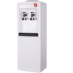 Кулер Aqua Work 0.8-LWR напольный белый/черный