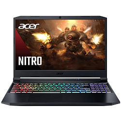 Ноутбук игровой 15.6" Acer Nitro 5 AN515-45 (AMD Ryzen 5 5600H/ 8GB/ SSD 512GB/ GTX 1650/ DOS)