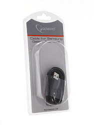Кабель USB <--> Samsung Galaxy Tab/Note  1.0м GEMBIRD/CABLEXPERT CC-USB-SG1M AM/Samsung, черный, блистер