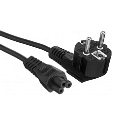 Кабель питания ноутбуков  0.75м ExeGate Power PC5-7,5P (Евровилка Schuko->С5) VDE-250V-3*0.5-CU, 6A