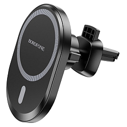 Автомобильный держатель BOROFONE BH201, чёрный, 15W