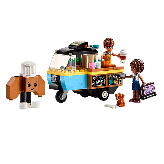Конструктор LEGO Friends 42606 Мобильная тележка-пекарня