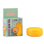 Блеск макарун в коробочке «Весёлый пёсик», 10 г, аромат персика 7907006