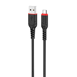 Кабель USB <--> microUSB  3.0м HOCO X59 Victory черный