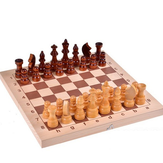 Шахматы Гроссмейстерские  57*43*21 (деревянная коробка) 