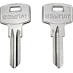 Заготовка ключа U-5D Булат универсал КНР