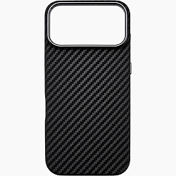 Задняя накладка KWI-NI carbon KFL-01 для iPhone 17 pro max серый