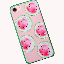 Задняя накладка NONAME для iPhone 7 с рельефным нанесением Summer, 6.5 × 14 см