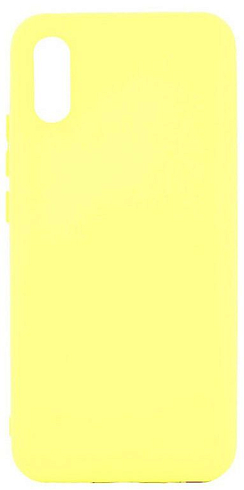 Задняя накладка XIVI для XIAOMI Redmi 9A, SC, матовая, №41, жёлтый