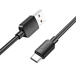 Кабель USB <--> Type-C  1.0м HOCO X96 Hyper, черный, PD100Вт