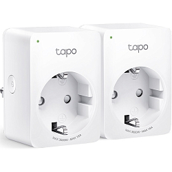 Умная розетка мини Wi-Fi TP-Link Tapo P110(2-pack), 2шт