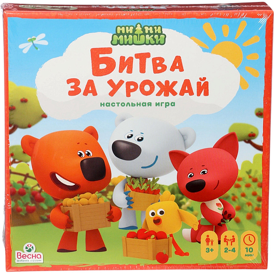 Настольная игра «Ми-ми-мишки. Битва за урожай» 11020036