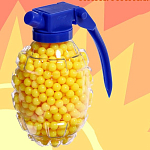Пульки пластмассовые в гранате, 800 штук 9826385