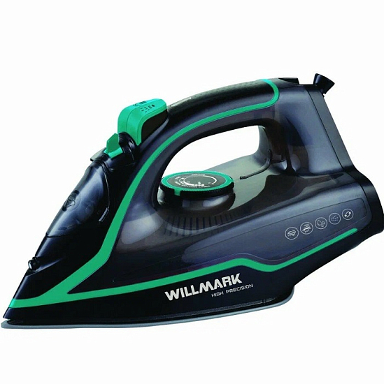 Утюг WILLMARK SI-2467CBP черно-бирюзовый