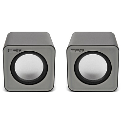 Колонки 2.0 CBR CMS 90 серые USB (2*1,5Вт)