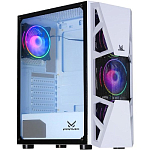 Корпус FORMULA CL-3303W RGB белый без БП ATX 6x120mm 2xUSB2.0 1xUSB3.0 audio bott PSU