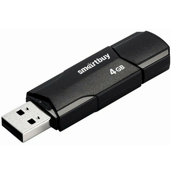 USB  4Gb Smart Buy Clue чёрный