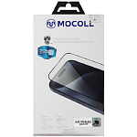 Противоударное стекло 2.5D MOCOLL для iPhone 16 Pro Max  черное