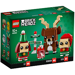 Конструктор LEGO BrickHeadz 40353 Олень и эльфы