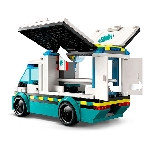 Конструктор LEGO CITY 60451 Скорая помощь
