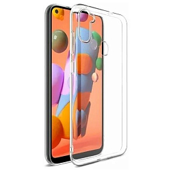 Силиконовый чехол FAISON для SAMSUNG Galaxy A11/M11, CA-14, Light, прозрачный, глянцевый