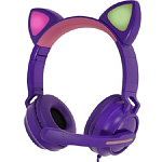 Наушники QUMO Game Cat purple (GHS 0036)