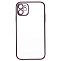 Задняя накладка PC073 для iPhone 11 (violet) (213780) с закрытой камерой